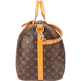 Louis Vuitton Canvas Monogram Keepall 50 Bandouliere