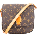 Louis Vuitton Canvas Monogram Saint Cloud MM Crossbody Bag