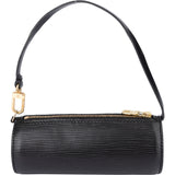Louis Vuitton Noir Epi Leather Mini Souflfot Handbag