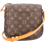 Louis Vuitton Canvas Monogram Saint Cloud MM Crossbody Bag