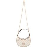 Gucci GG Supreme Monogram Halfmoon Handbag