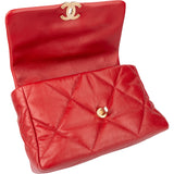 Chanel 19 Quilted Lambskin Single Flap Crossbody Bag