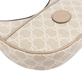 Gucci GG Supreme Monogram Halfmoon Handbag