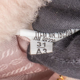 Prada Pink Shearling Triangle Re-Editon Shoulder Bag