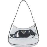 Prada Silver Triangle Cleo Shoulder Bag