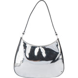 Prada Silver Triangle Cleo Shoulder Bag