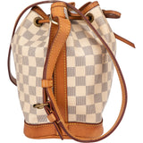 Louis Vuitton Damier Azur Monogram Sac Noe Petit NM Crossbody Bag