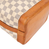 Louis Vuitton Damier Azur Monogram Sac Noe Petit NM Crossbody Bag