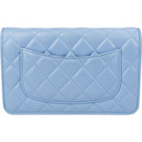 Chanel Quilted Lambskin Wallet On Chain Crossbody Bag