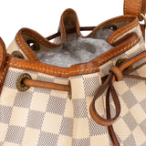 Louis Vuitton Damier Azur Monogram Sac Noe Petit NM Crossbody Bag