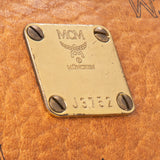 MCM Visetos Monogram Boston Handbag