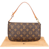 Louis Vuitton Canvas Monogram Pochette Accessire Handbag