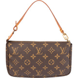 Louis Vuitton Canvas Monogram Pochette Accessire Handbag