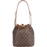 Louis Vuitton Canvas Monogram Sac Noe Petit Shoulder Bag