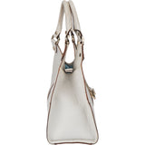 Gucci White Leather Jackie Handbag