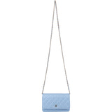 Chanel Quilted Lambskin Wallet On Chain Crossbody Bag