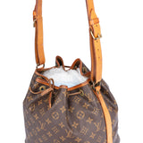 Louis Vuitton Canvas Monogram Sac Noe Petit Shoulder Bag