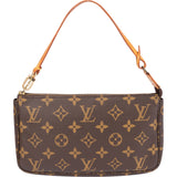 Louis Vuitton Canvas Monogram Pochette Accessire Handbag