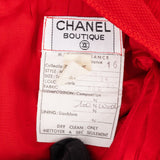 Chanel Rouge Wool Skirt (DE32 / FR34)
