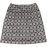 Chanel Rare Glitter Nylon Tweed Sample Skirt (D 36 / FR 38)
