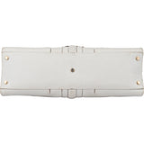 Gucci White Leather Jackie Handbag