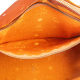 MCM Visetos Monogram Boston Handbag