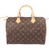 Louis Vuitton Canvas Monogram Speedy 30 Handbag