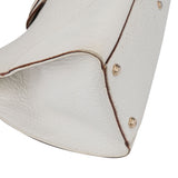 Gucci White Leather Jackie Handbag