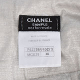Chanel Rare Glitter Nylon Tweed Sample Skirt (D 36 / FR 38)