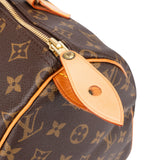 Louis Vuitton Canvas Monogram Speedy 30 Handbag