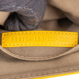 Fendi Sunflower Leather Limited Buckle Baguett Shoulder Bag