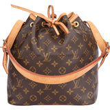 Louis Vuitton Canvas Monogram Sac Noe Petit Shoulder Bag