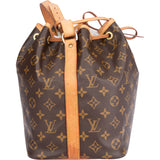 Louis Vuitton Canvas Monogram Sac Noe Petit Shoulder Bag