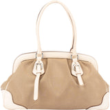 Prada Jacquard Triangle Handbag