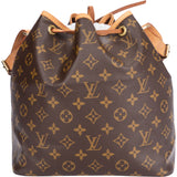 Louis Vuitton Canvas Monogram Sac Noe Petit Shoulder Bag