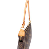 Louis Vuitton Canvas Monogram Pochette Accessoire Handbag