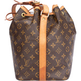 Louis Vuitton Canvas Monogram Sac Noe Petit Shoulder Bag