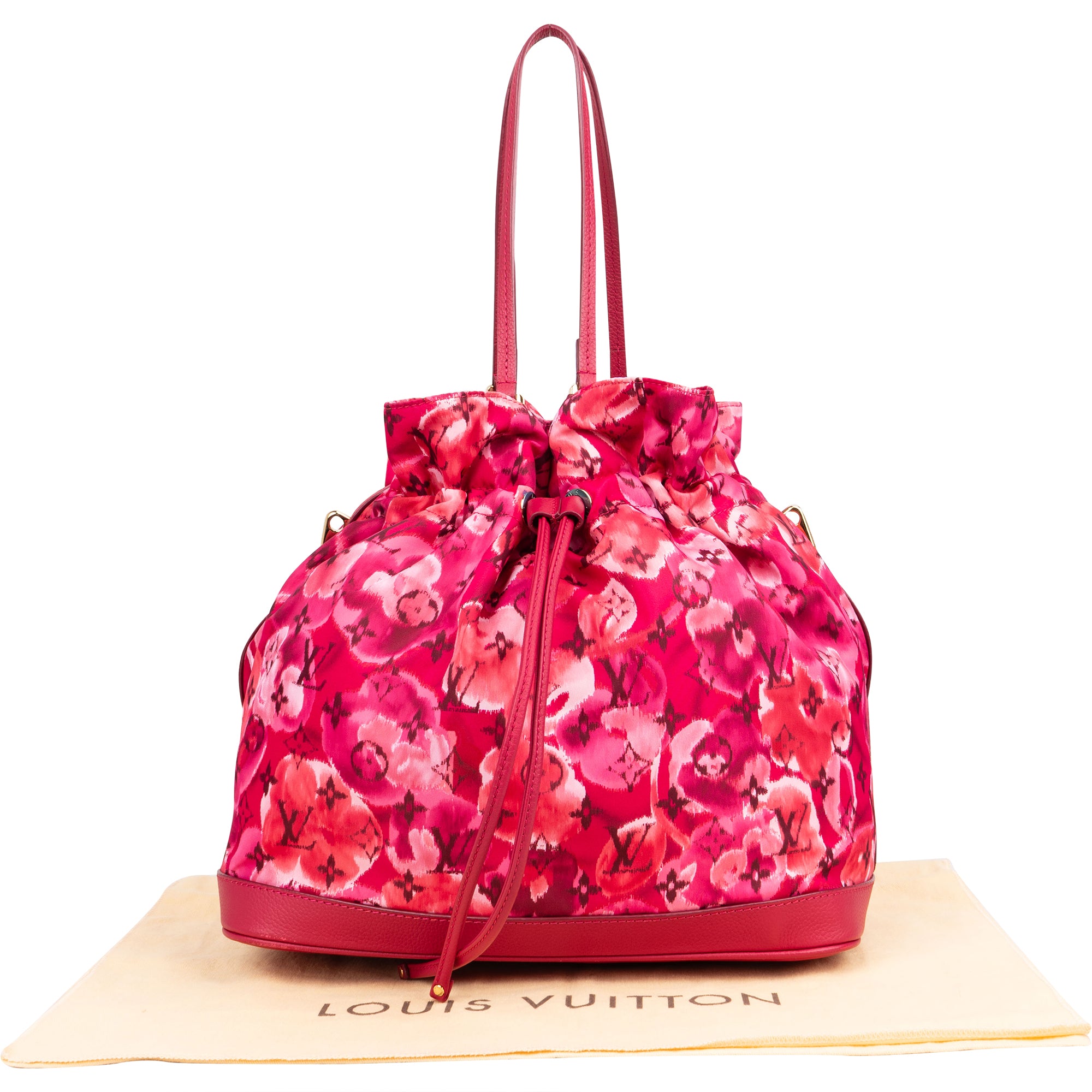 Louis Vuitton Limited Ikat Flower NoeFull MM Handbag - vintageandkickz