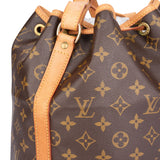 Louis Vuitton Canvas Monogram Sac Noe Petit Shoulder Bag