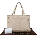 Gucci GG Leather Monogram Abbey Handbag