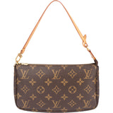 Louis Vuitton Canvas Monogram Pochette Accessoire Handbag