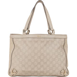 Gucci GG Leather Monogram Abbey Handbag
