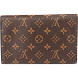 Louis Vuitton Canvas Monogram Flore Wallet On Chain Crossbody Bag