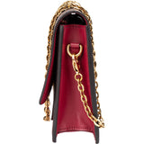 Louis Vuitton Canvas Monogram Flore Wallet On Chain Crossbody Bag