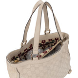 Gucci GG Leather Monogram Abbey Handbag