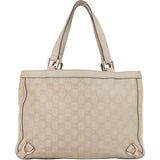 Gucci GG Leather Monogram Abbey Handbag
