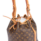 Louis Vuitton Canvas Monogram Sac Noe Petit Shoulder Bag