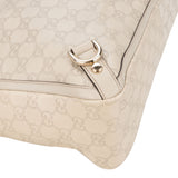 Gucci GG Leather Monogram Abbey Handbag