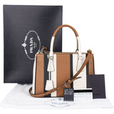 Prada Multiple Colors Saffiano Leather Galleria Handbag