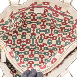 Gucci GG Leather Monogram Abbey Handbag